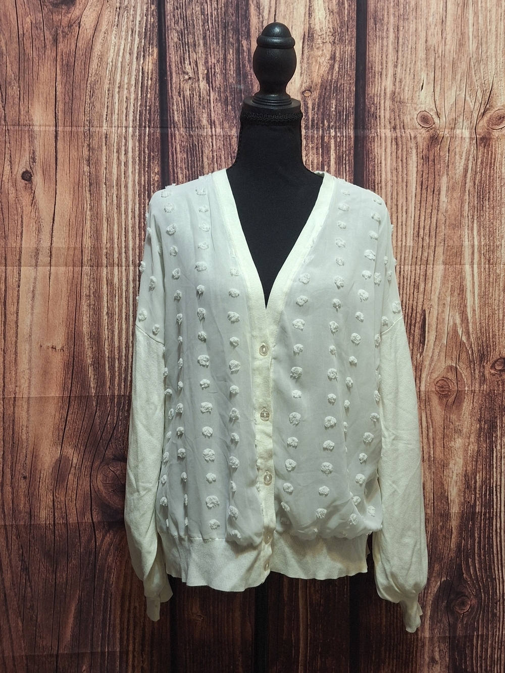 Joseph A. Button Up Lightweight Cottagecore Cardigan Sizw XL.